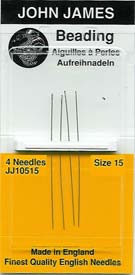 Beading Needles - Size 15