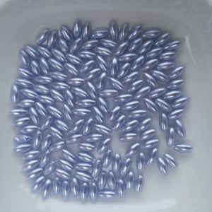 Light Blue rice Beads
