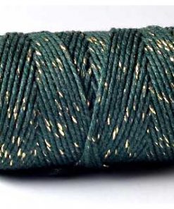 Bakers Twine Moss Green Sparkle
