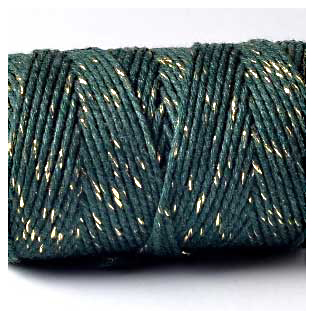 Bakers Twine Moss Green Sparkle