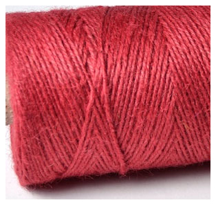 Ruby Red Just Twine