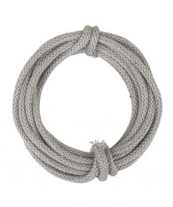Knitted Tubing Light Grey
