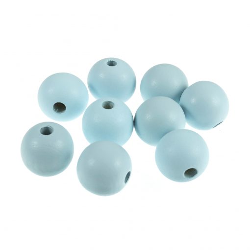 25mm blue beads