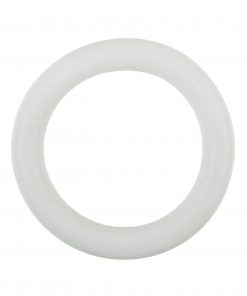 7cm White wooden ring