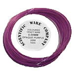 opaque purple wire