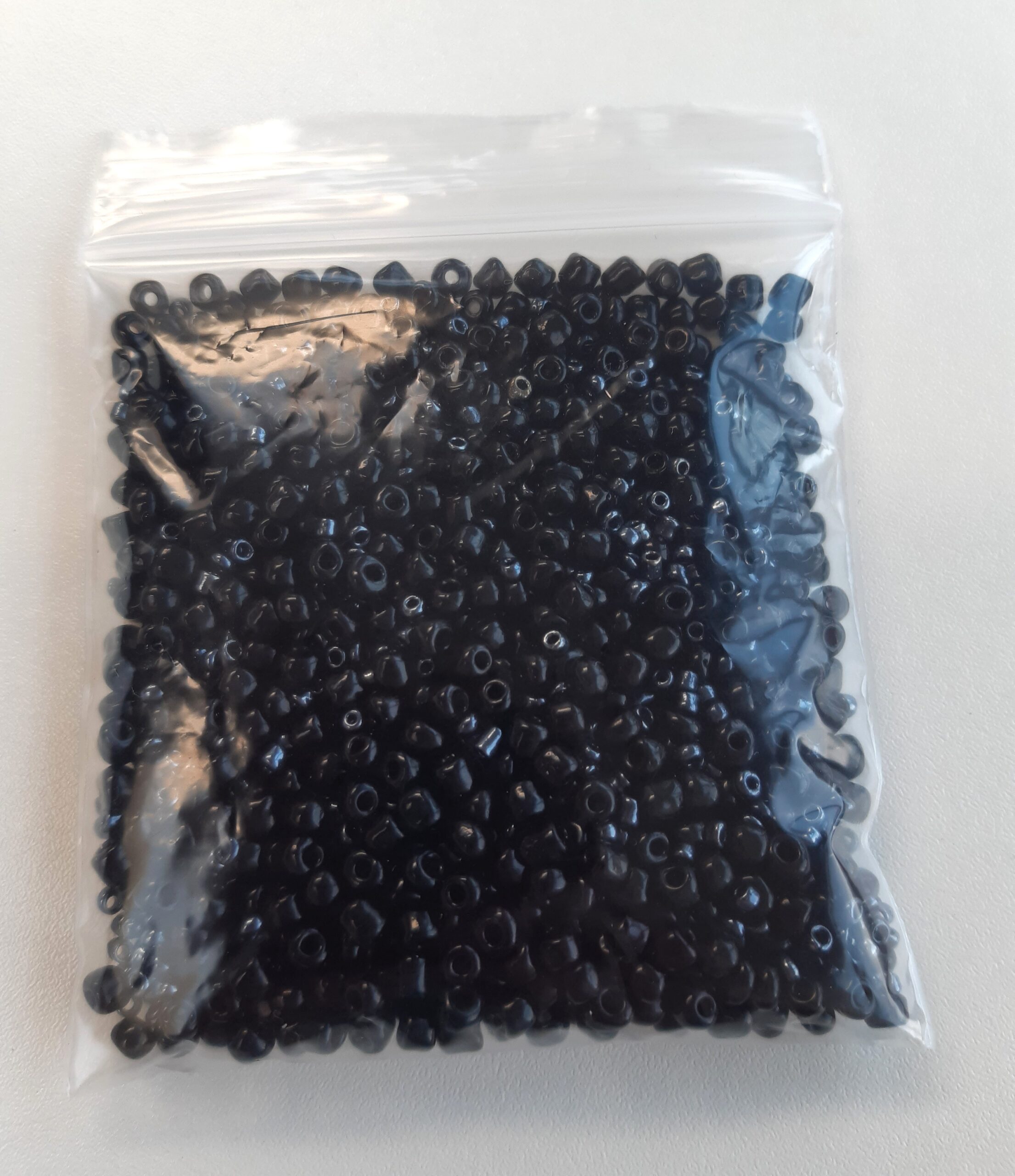 Seed Bead Mix - Black x 50g - Image 2