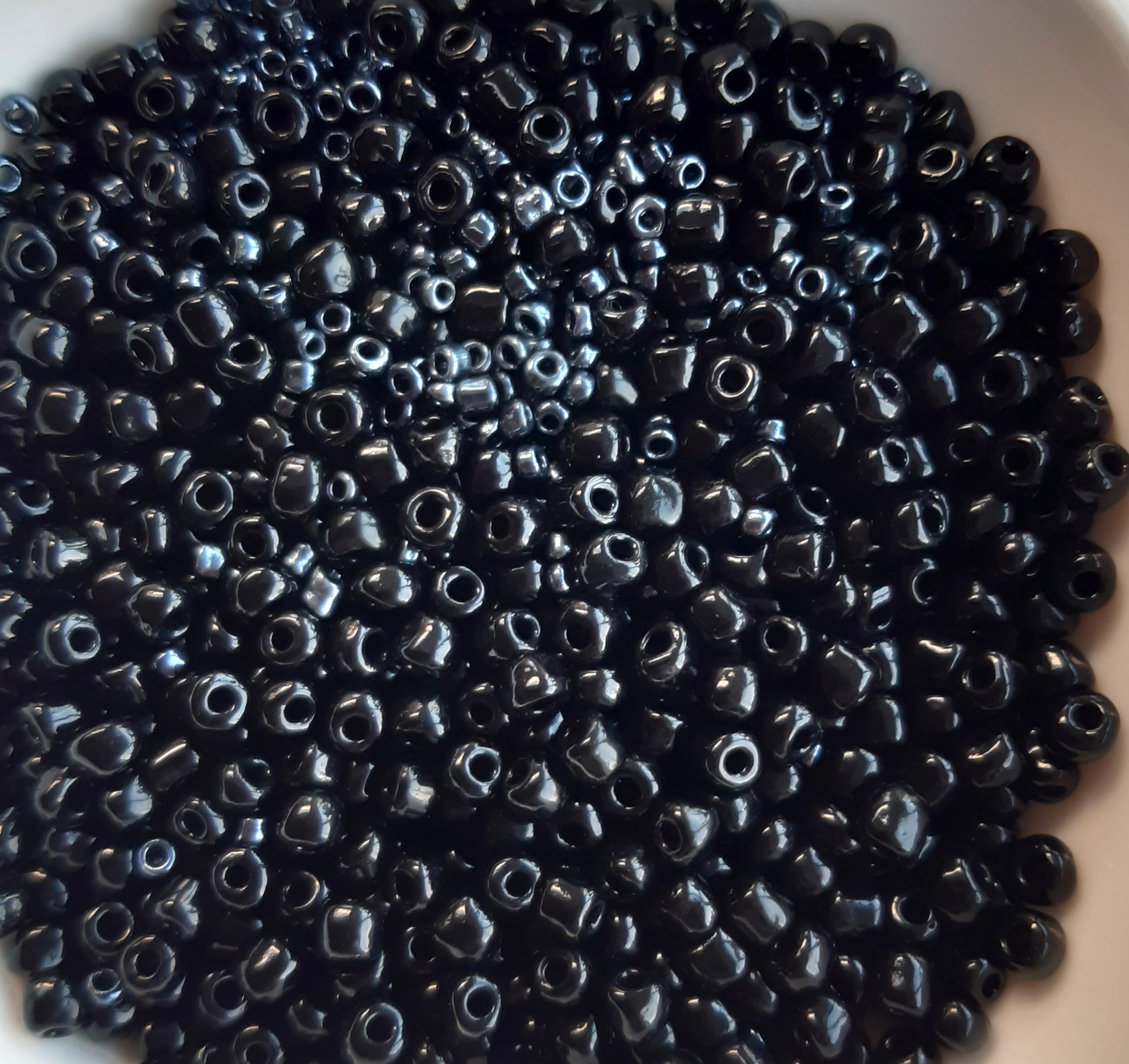 Seed Bead Mix - Black x 50g
