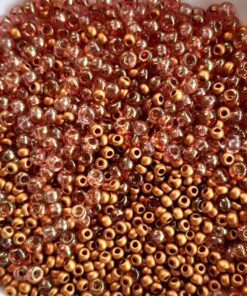 Seed Bead Mix - Gold x 50g