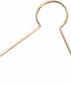 25mm Hangers for Polystyrene Shapes - Gold